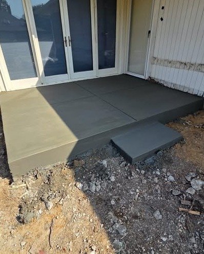 Concrete Porch Installation in Concord, NC