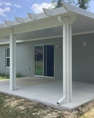 Custom Concrete Porch Design in Concord, NC