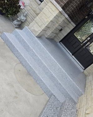 Decorative Concrete Steps in Concord, NC
