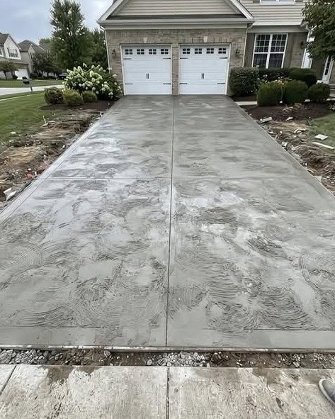 Stamped Concrete Installation in Concord, NC